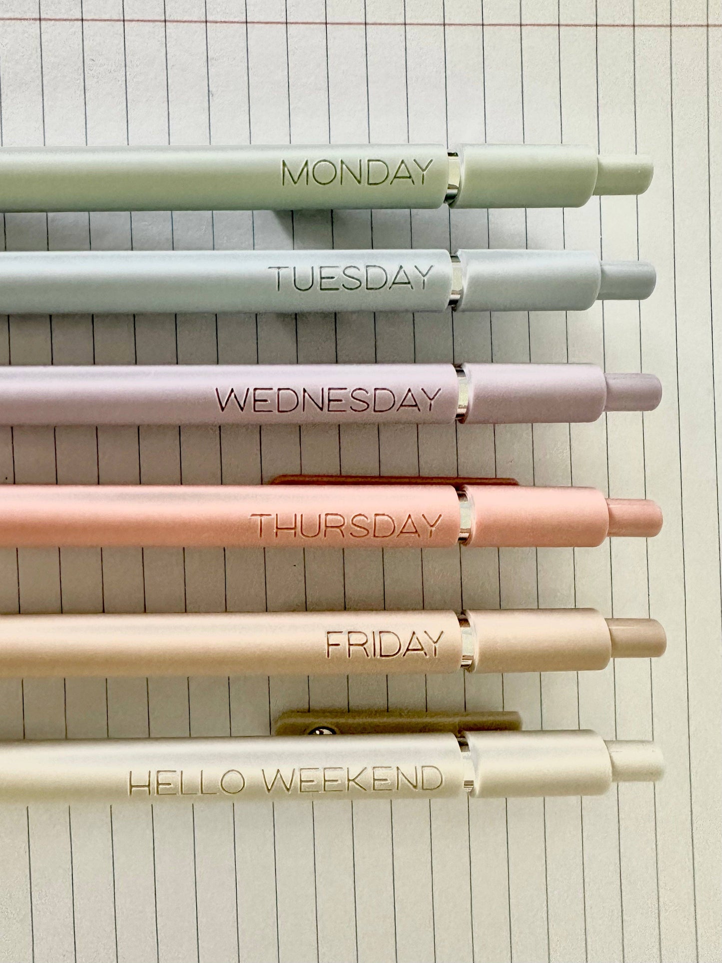 Fine Points™ Daily Mantra 6-Pen Gift Set | Pastel Soft Touch Gel Pens