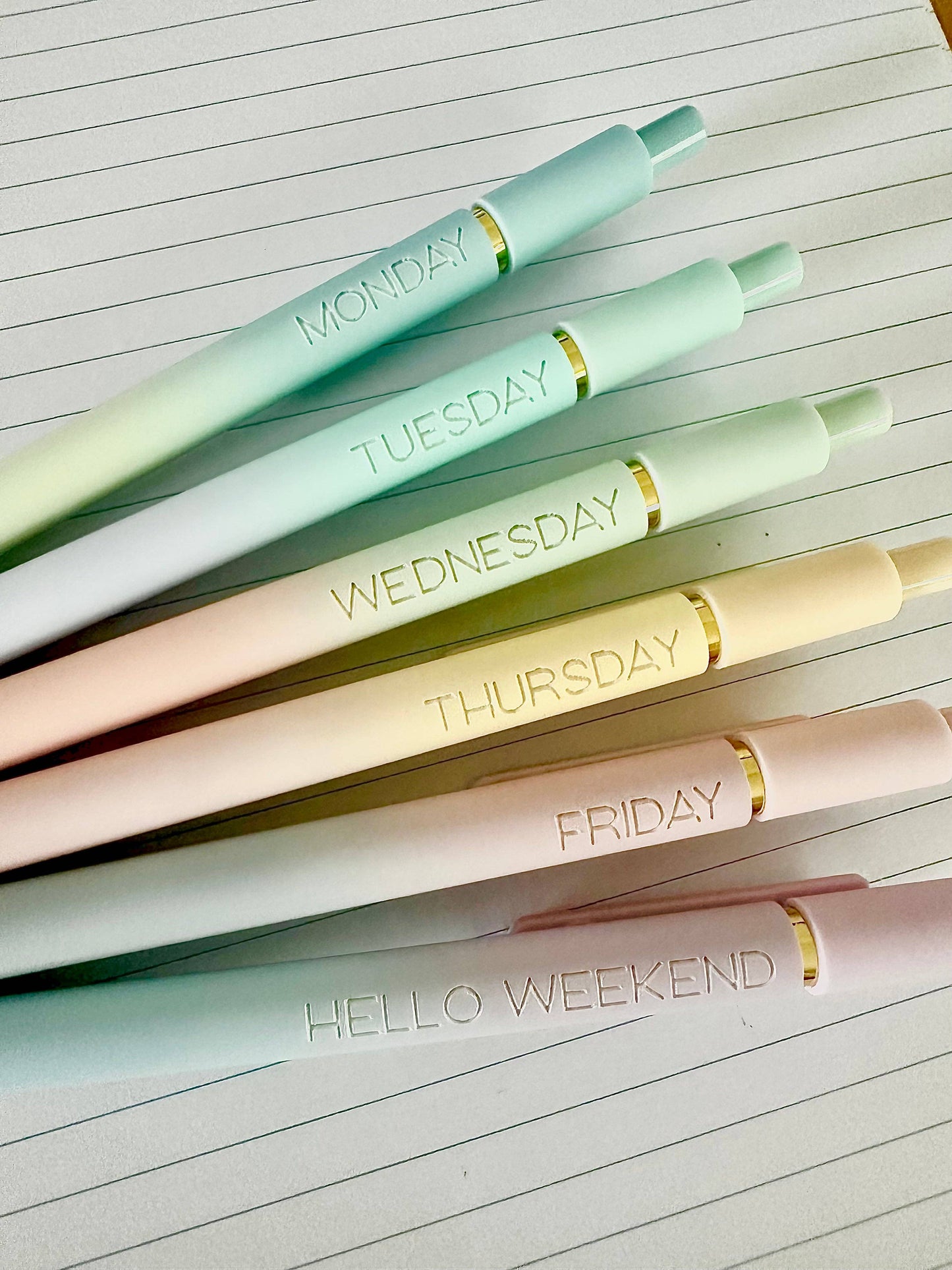 Fine Points™ Daily Mantra 6-Pen Gift Set | Pastel Soft Touch Gel Pens