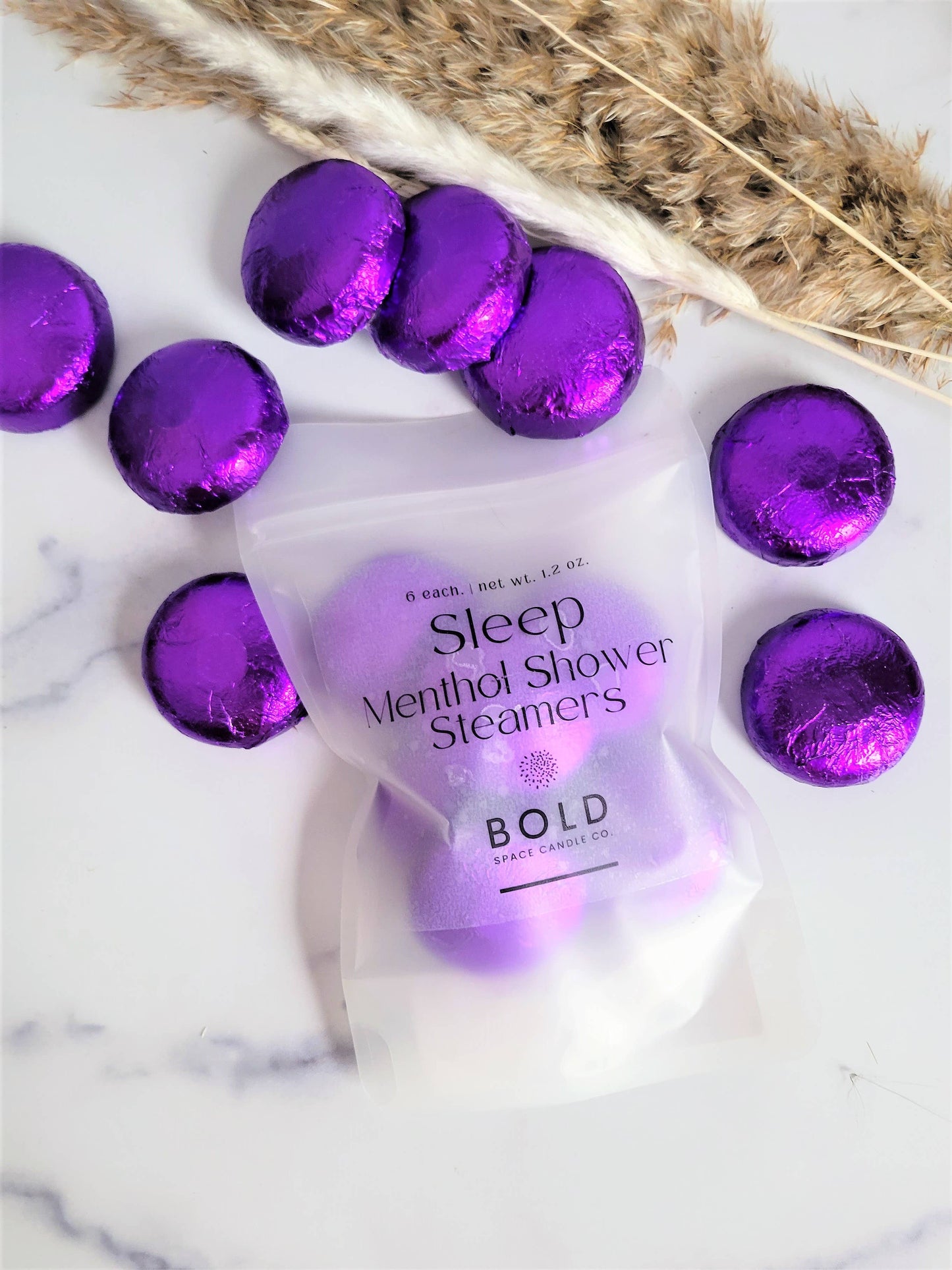 Sleep Lavender + Tonka Bean Menthol Shower Steamers