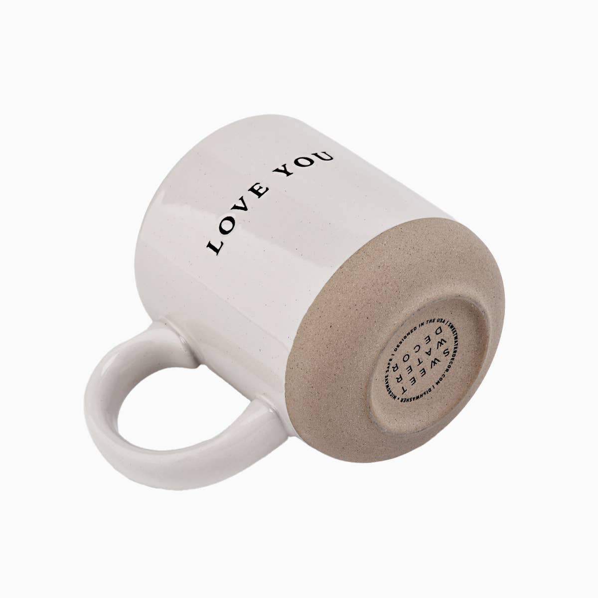 Sweet Water Decor | Love You Stoneware Coffee Mug