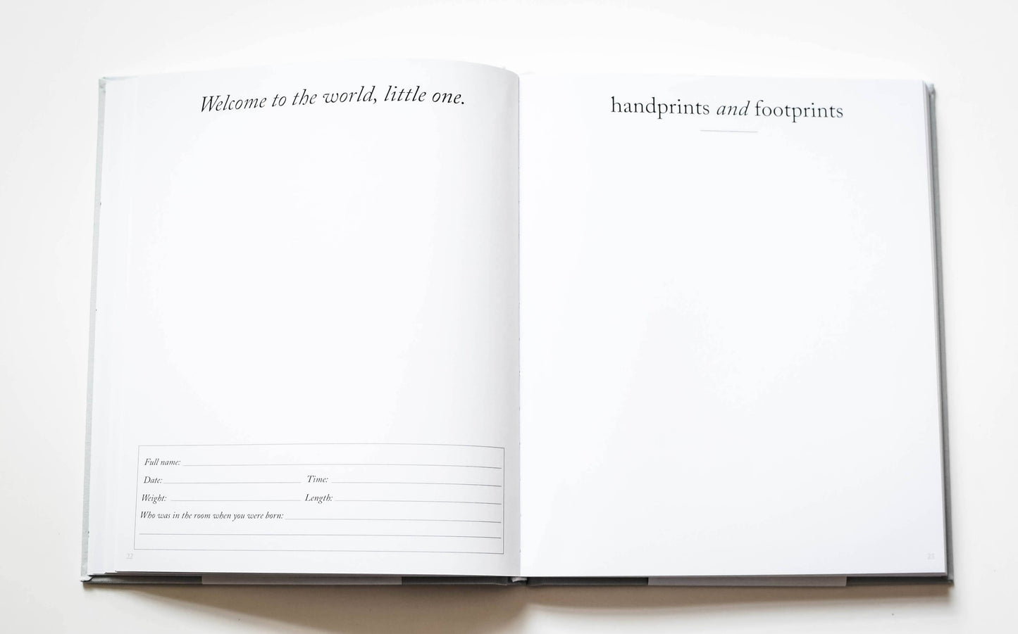 Baby's First Year Memory Book | Photo Album