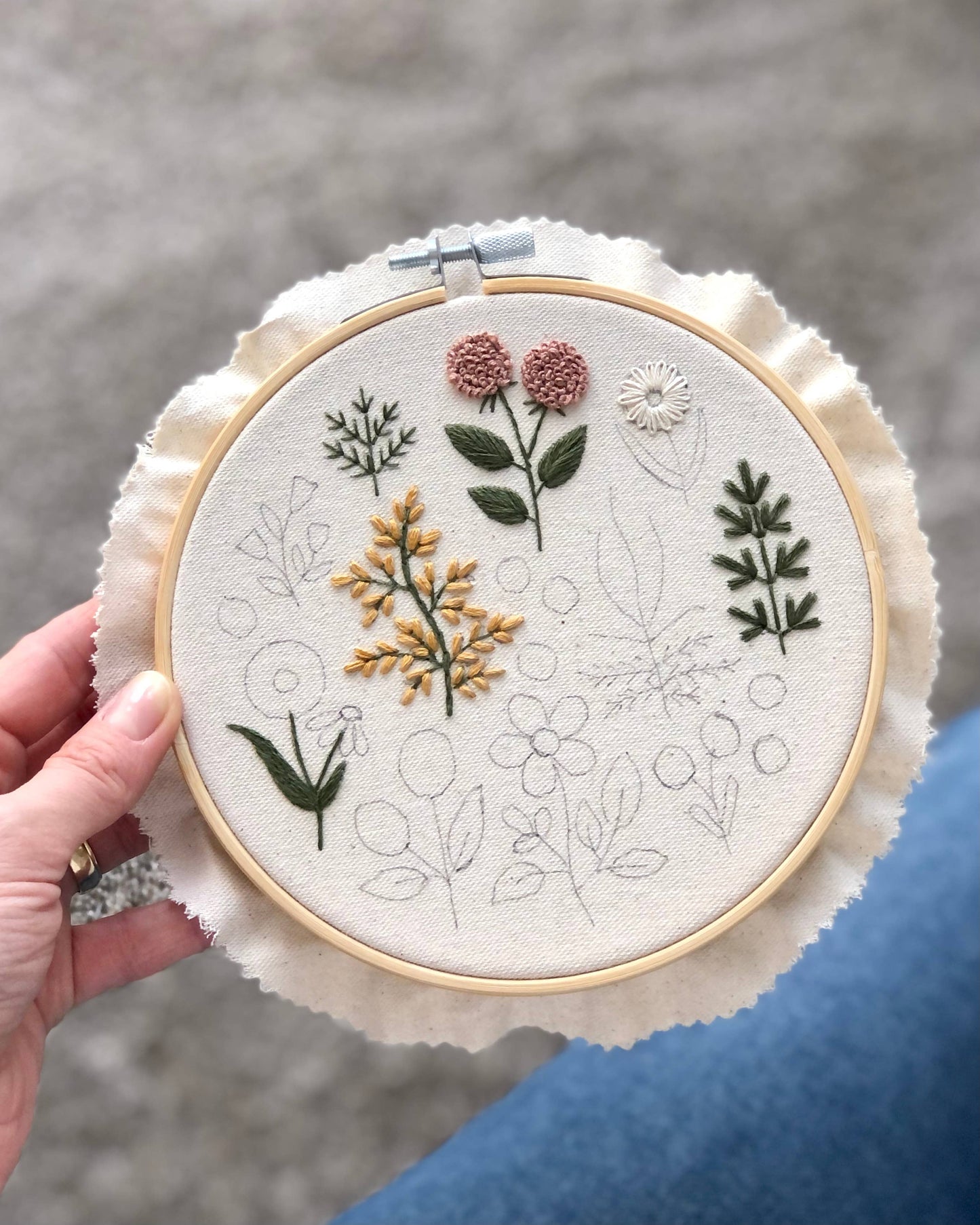 Embroidery Kit | Floral
