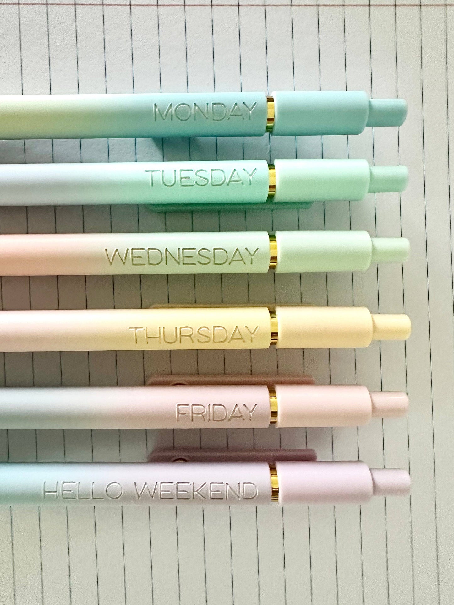 Fine Points™ Daily Mantra 6-Pen Gift Set | Pastel Soft Touch Gel Pens