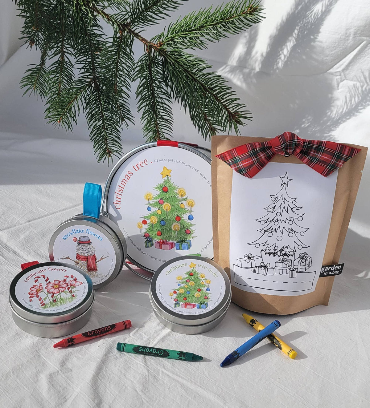 Kids Garden in a Bag 'Merry Christmas' Tree