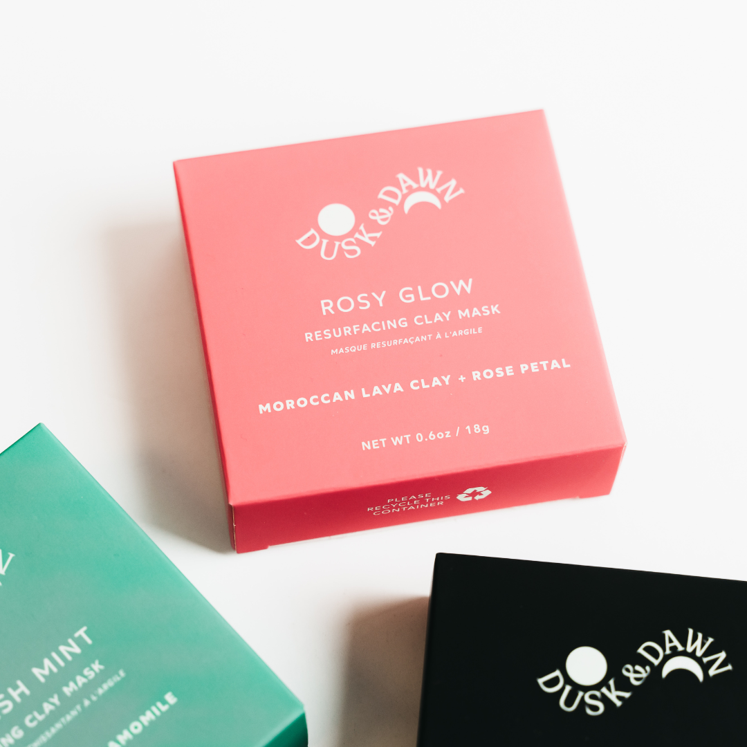 Rosy Glow Resurfacing Clay Mask | Boxed Set of 6 Treatments