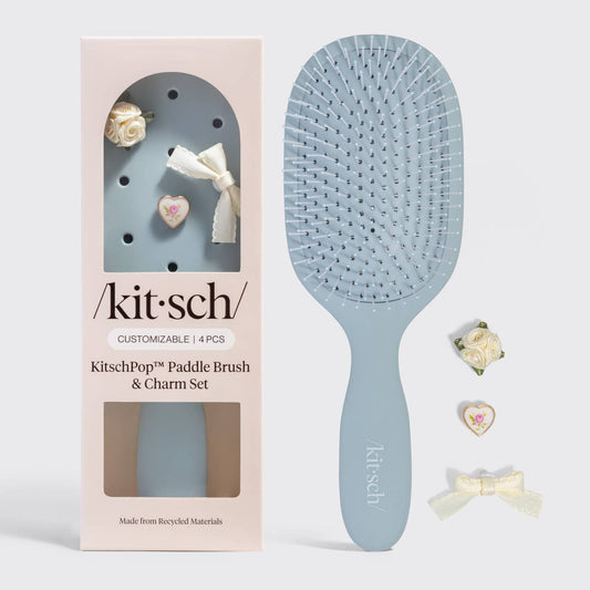 KitschPop™️ Paddle Brush | Haze Blue
