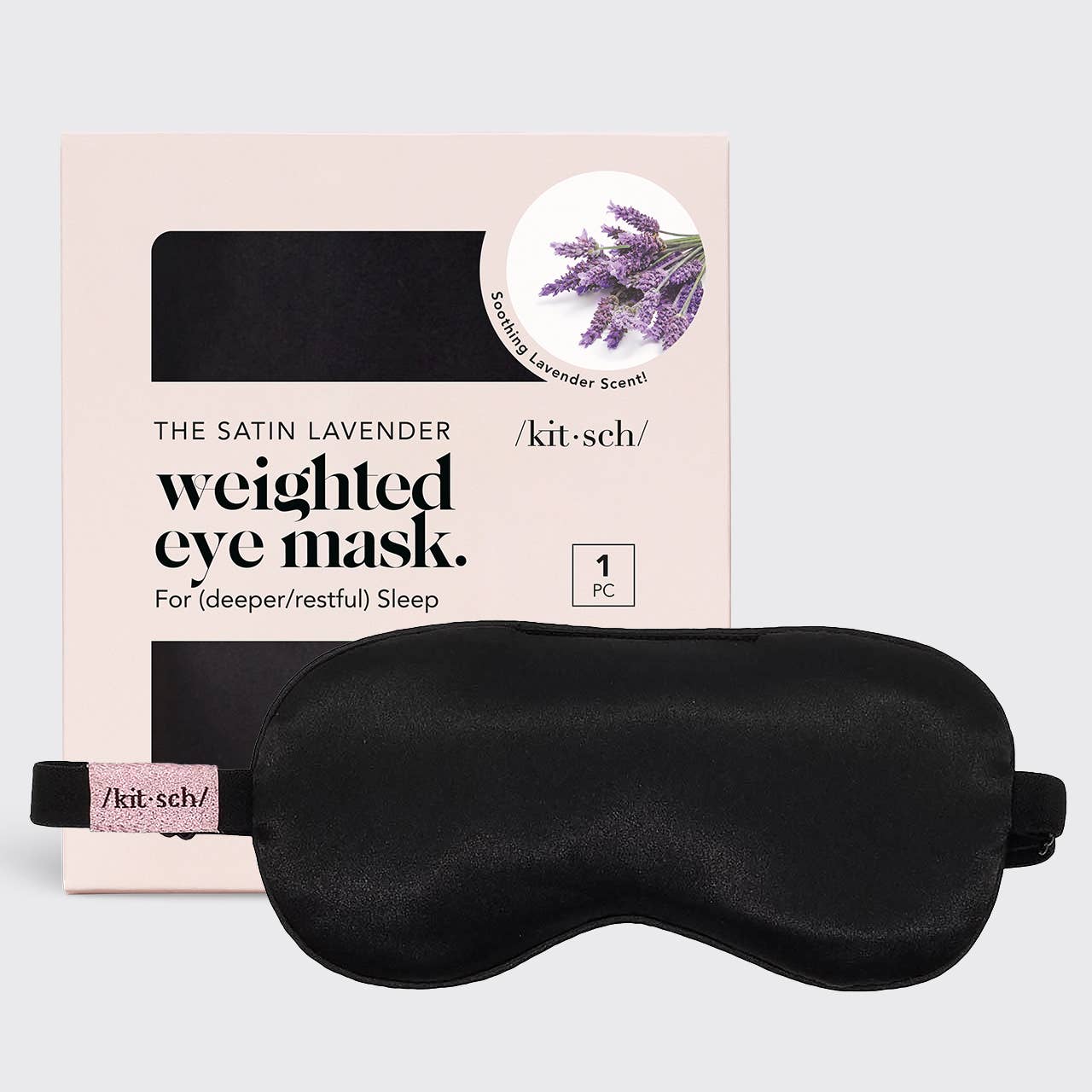 weighted eye mask lavender