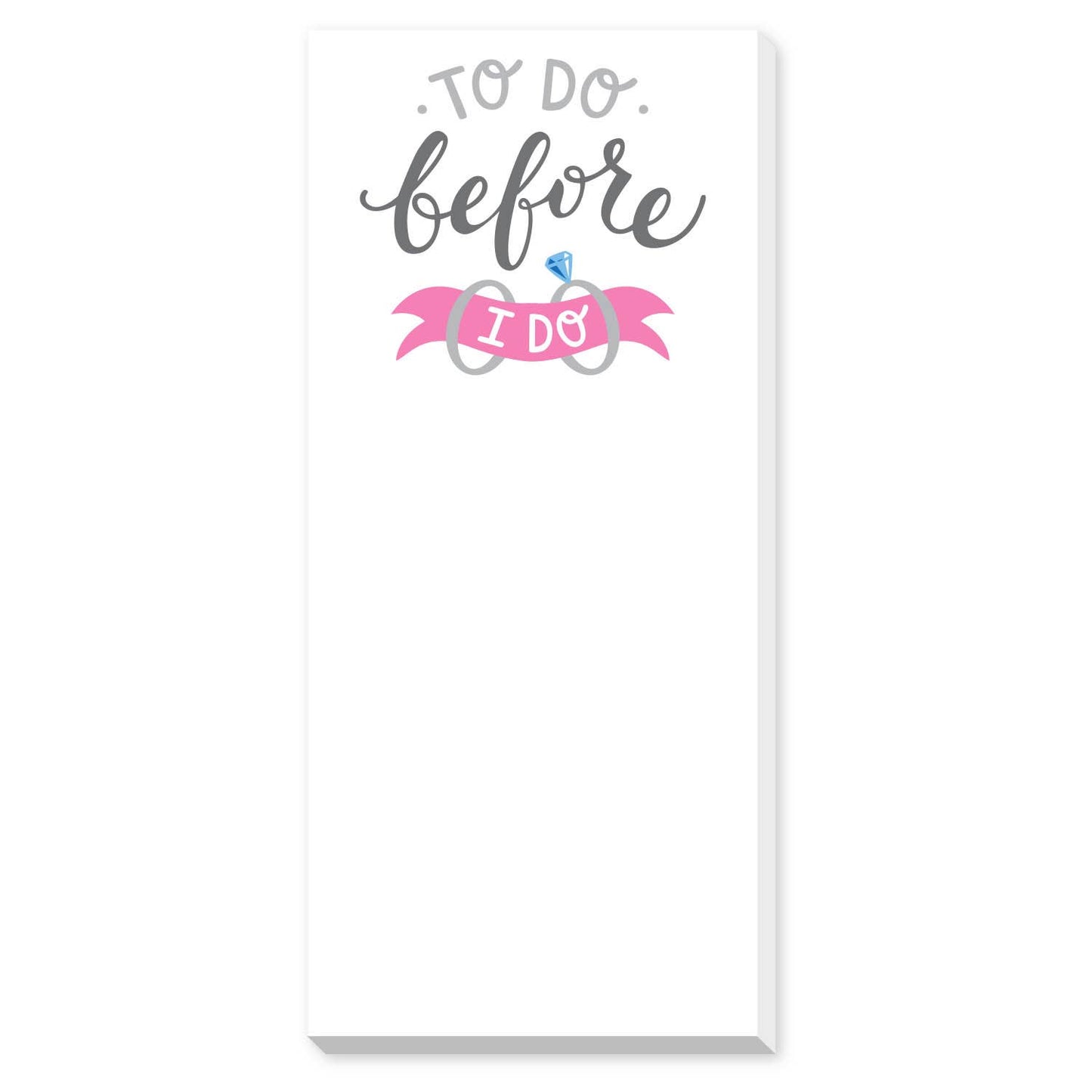 Notebook with 'To Do Before I Do' text on a white background
